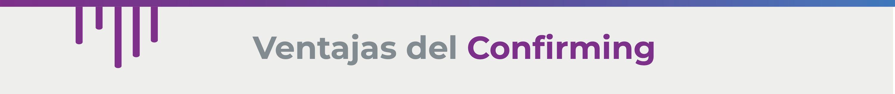 Proceso del Confirming